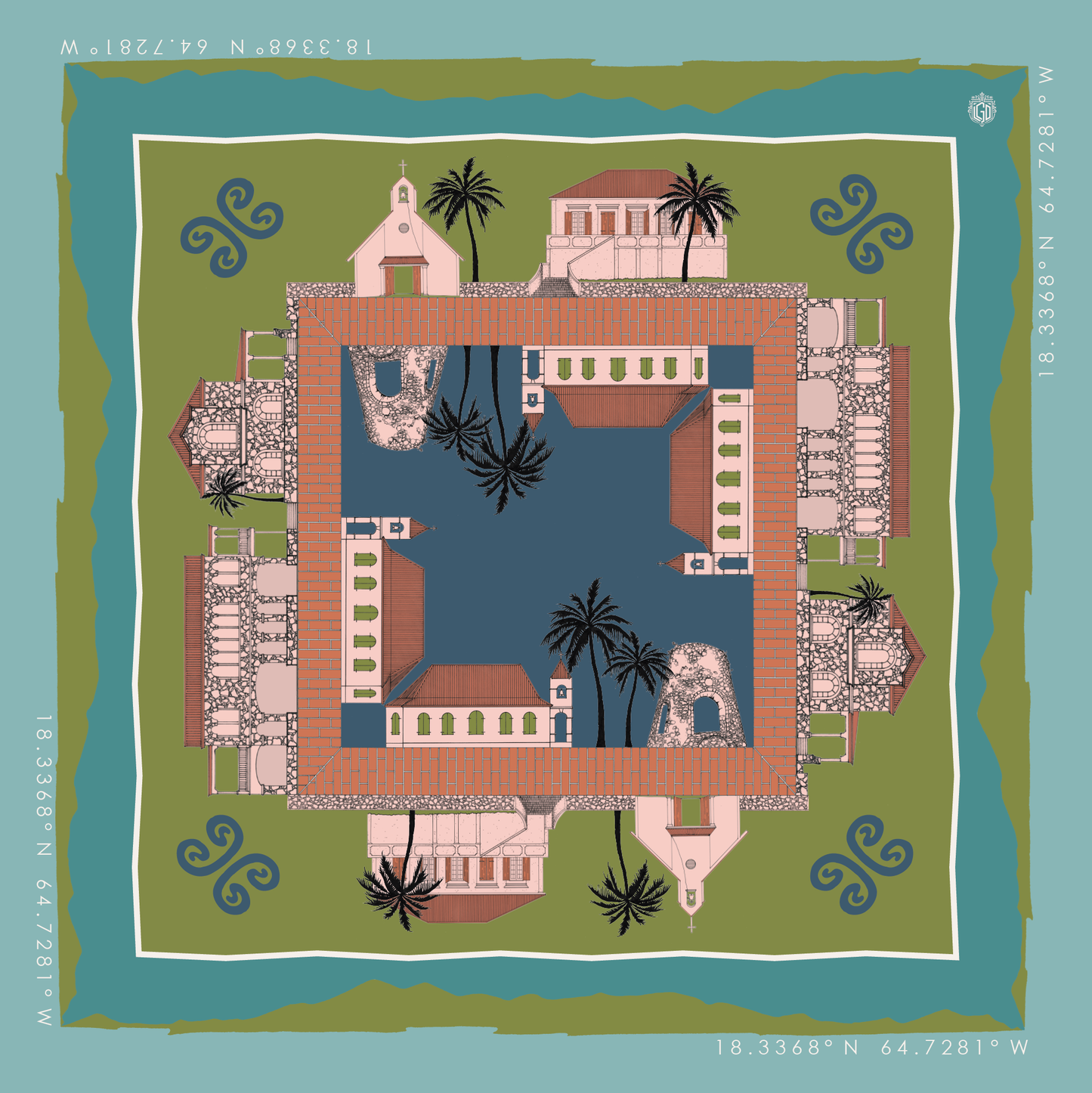 St. John Silk Scarf