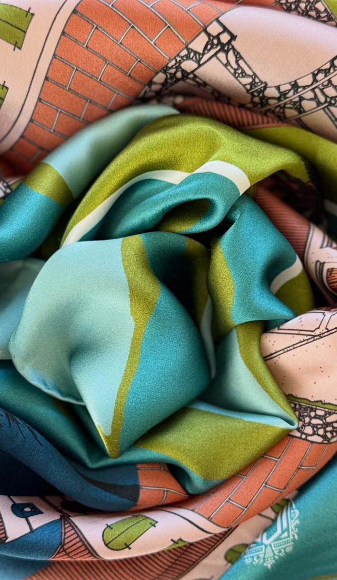 St. John Silk Scarf