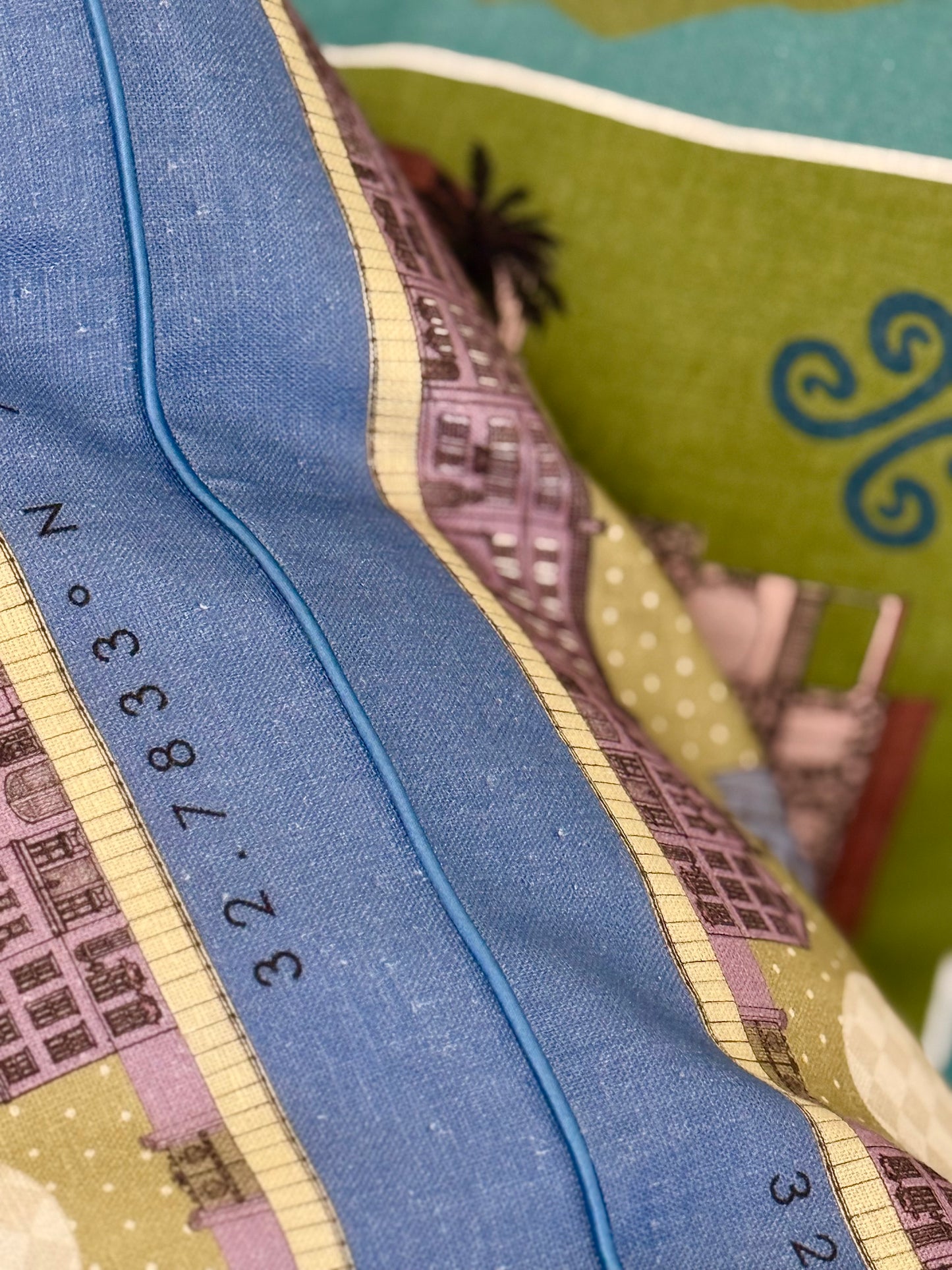 Charleston Linen Pillow Cover