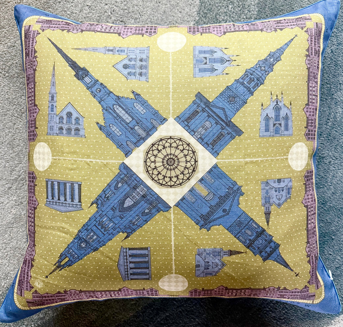 Charleston Linen Pillow Cover